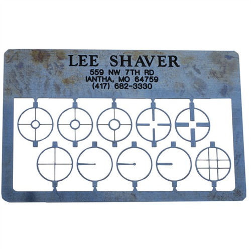 Lee SHAVER POST & APERTURE CARD LYMAN 17A (.470")