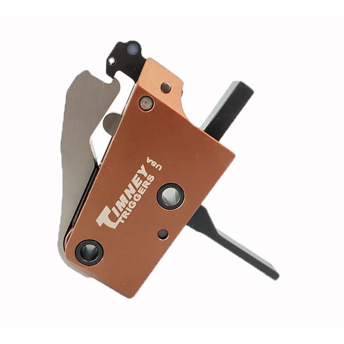 Timney Triggers DH3 Daniel Horner Signature Single-Stage Straight Trigger 1-3 lbs Draw Weight Anodized Finish AR-15 Sig MPX MCX