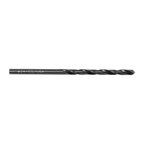 Triumph TWIST DRILL CO. JOBBER LENGTH WIRE GAUGE DRILL 24J (.1520") DIAMETER