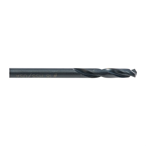 Triumph TWIST DRILL CO. SHORT LENGTH WIRE GAUGE DRILL 18S (0.17") DIAMETER