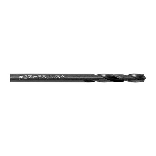 Triumph TWIST DRILL CO. SHORT LENGTH WIRE GAUGE DRILL 27S (0.144") DIAMETER