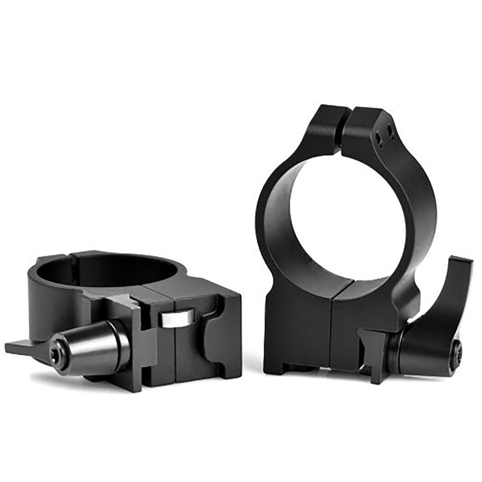 Warne 15R7LM 30mm High Matte Quick Detach Rings for Ruger M77/Hawkeye