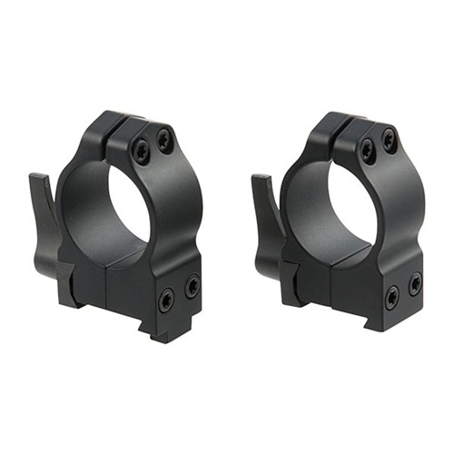 Warne 1BLM Maxima Steel Rings 1in CZ 550 QD Medium Matte