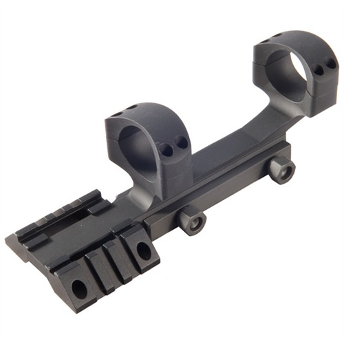 Warne RAMP30 AR-15 Tactical Scope Mount 30mm 45° Offset Matte Black