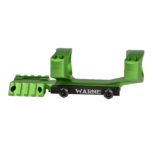 Warne RAMP34Z 34mm Ultra High 0 MOA Mount Green