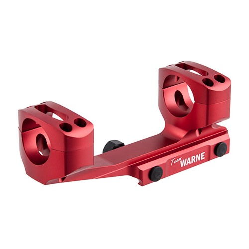 Warne XSKEL1R 1" Ultra High 0 MOA Mount Red 1.435"