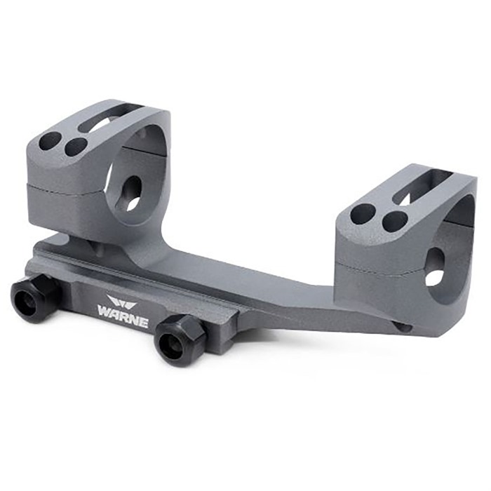 Warne XSKEL1TG 1" Ultra High 0 MOA Mount Tactical Gray