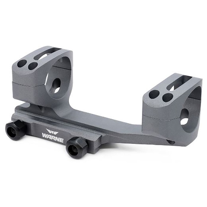 Warne XSKEL34TG Gen 2 34mm MSR Mount, Tactical Gray, Skeletonized Design