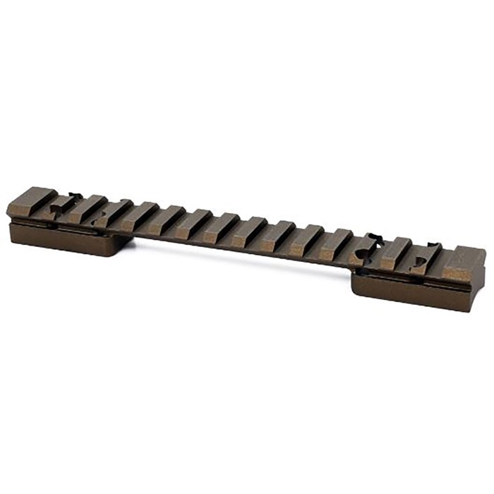 Warne 7642BB Browning X-Bolt Tactical Rail Burnt Bronze 0 MOA Aluminum - Warne
