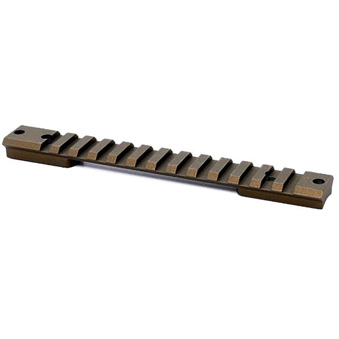 Warne 7674BB Mountain Tech Rail Remington 700 LA Burnt Bronze Aluminum