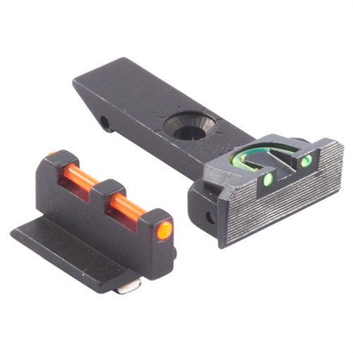 Williams Gun Sight Ruger GP100 Fiber Optic Sight Set Green Red 70958