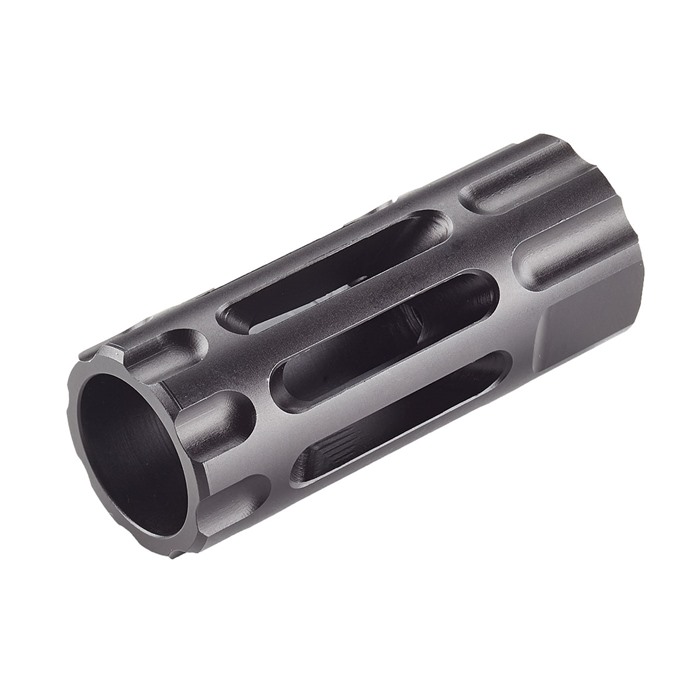 Wilson Combat TR-QCOMP-5-8X24 Muzzle Brake 5/8-24 Steel Black - WILSON COMBAT - 270/6.8 MM