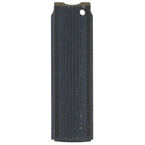 Wilson Combat Mainspring Housing For 1911 Checkered Glass Bead Blue - Wilson Combat