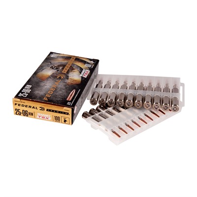 eral P2506H Premium Barnes TSX 100 Grain .25-06 Remington 3210 Fps Ammo