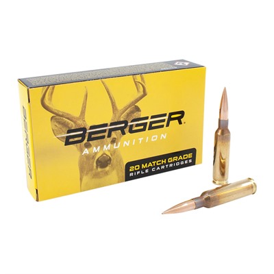 ger Bullets 31031 Classic Hunter Subsonic Hybrid Boat Tail 135 Grain 6.5mm Creedmoor 2851 Fps Ammo