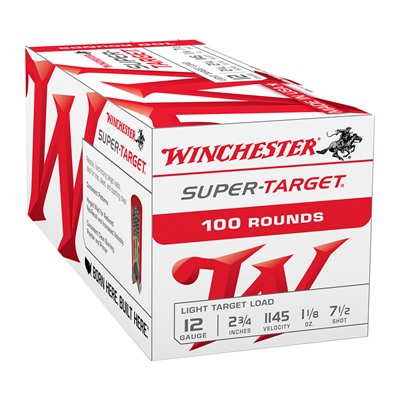 chester TRGT127VP Super-Target Light Target 12 Gauge 2-3/4 1-1/8oz #7.5 1145 Fps Ammo