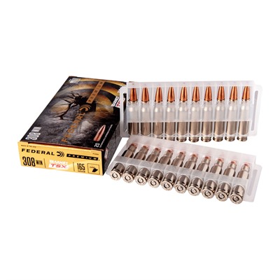 eral P308H Premium Barnes TSX 165 Grain .308 Win / 7.62x51mm 2650 Fps Ammo
