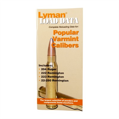 LYMAN LOAD DATA BOOK 20, 22 CAL-img-0