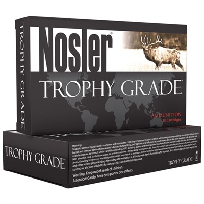 ler Trophy Grade Rifle Ammunition 338 Win. Mag. 225 Gr. AB SP 20 Rd. Ammo