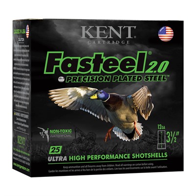 t Cartridge K122FS306 Fasteel 2.0 Waterfowl 12 Gauge 2-3/4 1-1/16oz #6 1550 Fps Ammo