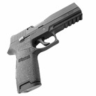 Ambidextrous Safety Cut: Yes Color: Black Make: Sig Sauer Make/Model: Sig Sauer|P250 Make/Model: Sig Sauer|P320 Material: Rubber Model: P250 Model: P320 Style: Wrap Around Surface: Textured Manufactur...