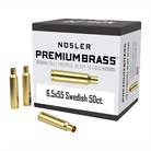 Cartridge: BII_6.5 x 55 mm <span style="font-weight:bolder; ">Swedish</span> <span style="font-weight:bolder; ">Mauser</span> Quantity: 50 Manufacturer: Nosler, Inc. Model: